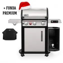 Weber Spirit SPX-335 GBS + ¡FUNDA PREMIUM! GBS Barbacoa de gas