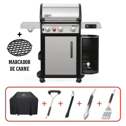 Weber Spirit SPX-335 GBS + ¡FUNDA y PACK ACCESORIOS!  Barbacoa de gas