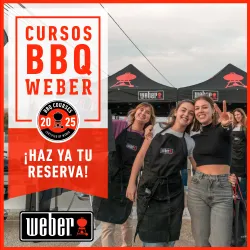 Curso Esenciales de Weber - 8 de Mayo 2025 + ¡50€ de bono regalo!