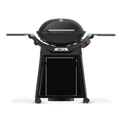 Barbacoa de gas Weber Q 3200N+ con mesas laterales y soporte premium